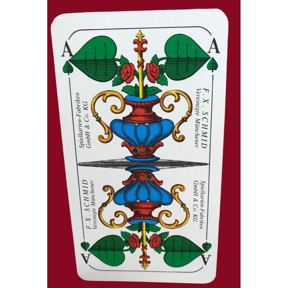 Card Ace Pentacle Rare Schmid FX Advertise NuBdorf Kornbert Hans Holzner Hoch-,